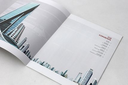科技大楼画册印刷设计