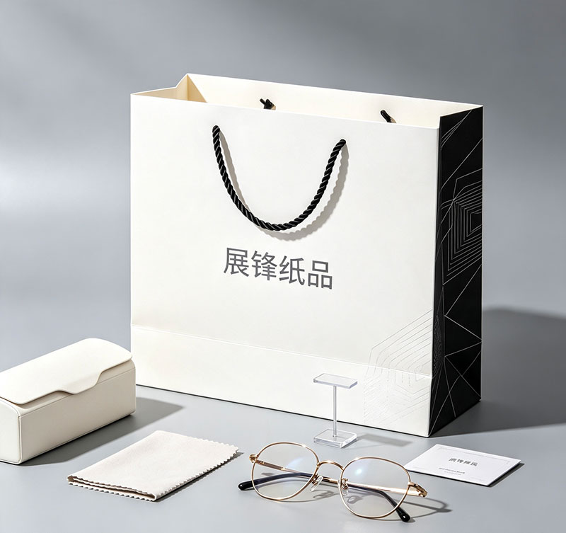 广州花都珠宝(250白卡纸手提袋)定制|珠宝包装袋厂家-展锋纸品 广州花都珠宝(250白卡纸手提袋)定制|珠宝包装袋厂家-展锋纸品