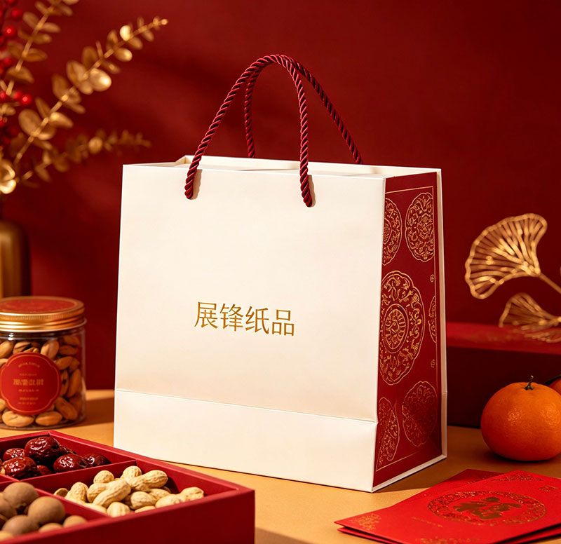 湛江手提袋定制_湛江礼品袋_湛江纸袋厂家_海产品水果月饼家电包装袋定制_展锋纸品