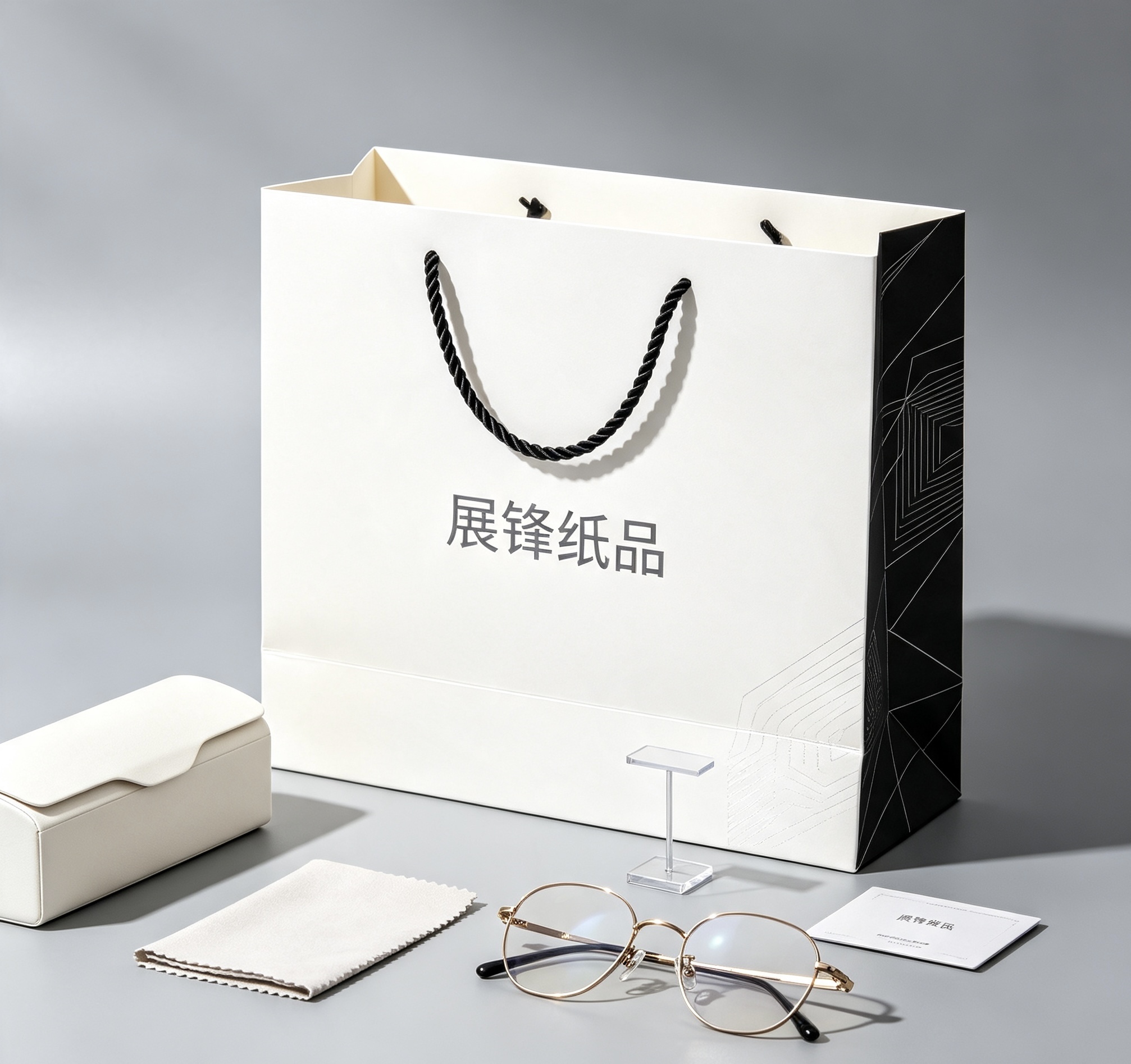 2026广州白云美妆皮具服装电商手提袋礼品袋纸袋定制源头工厂｜展锋纸品14年专注纸袋定制