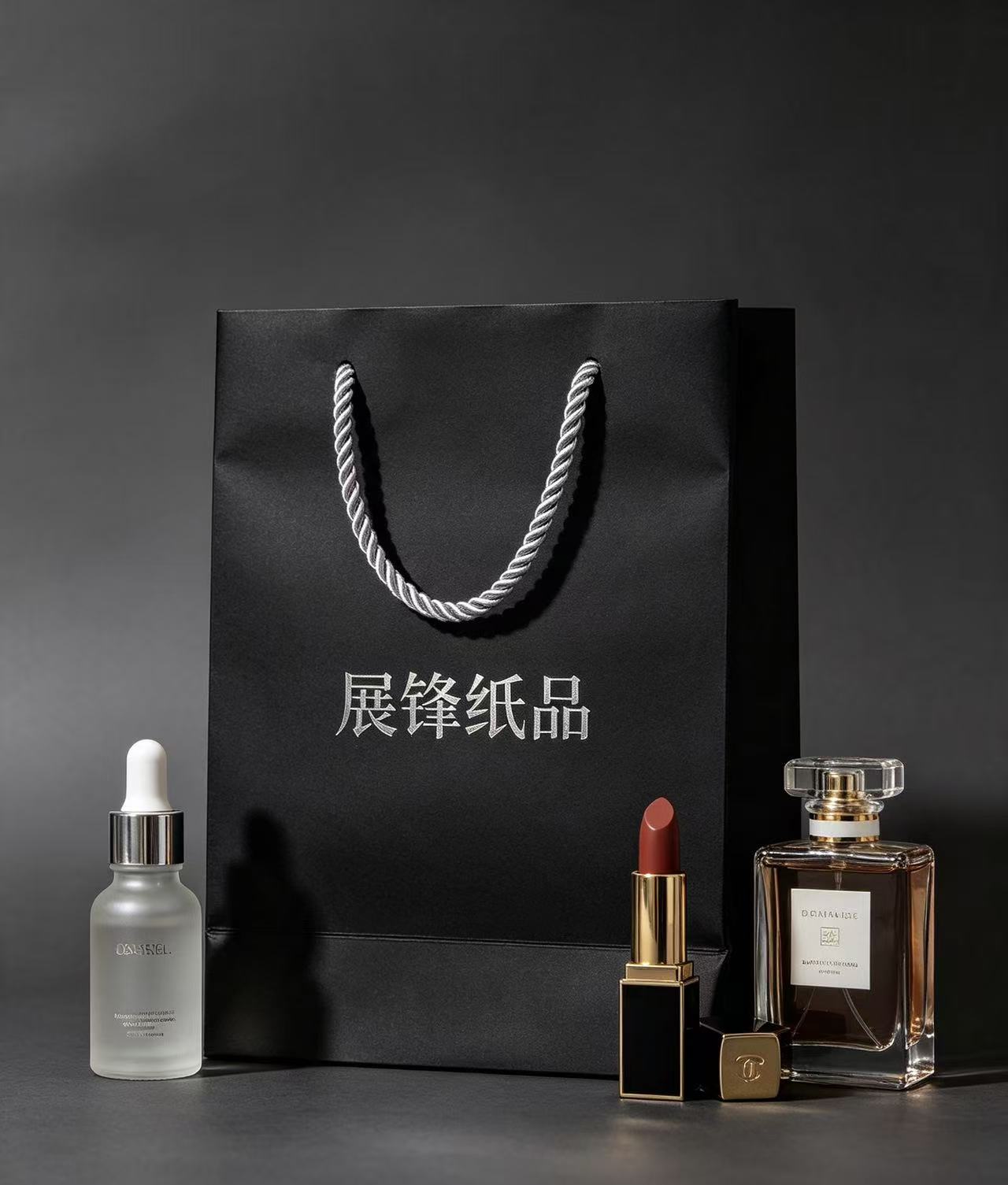 广州化妆品手提袋定制厂家 | 化妆品包装纸袋 | 500个起订 免费打样