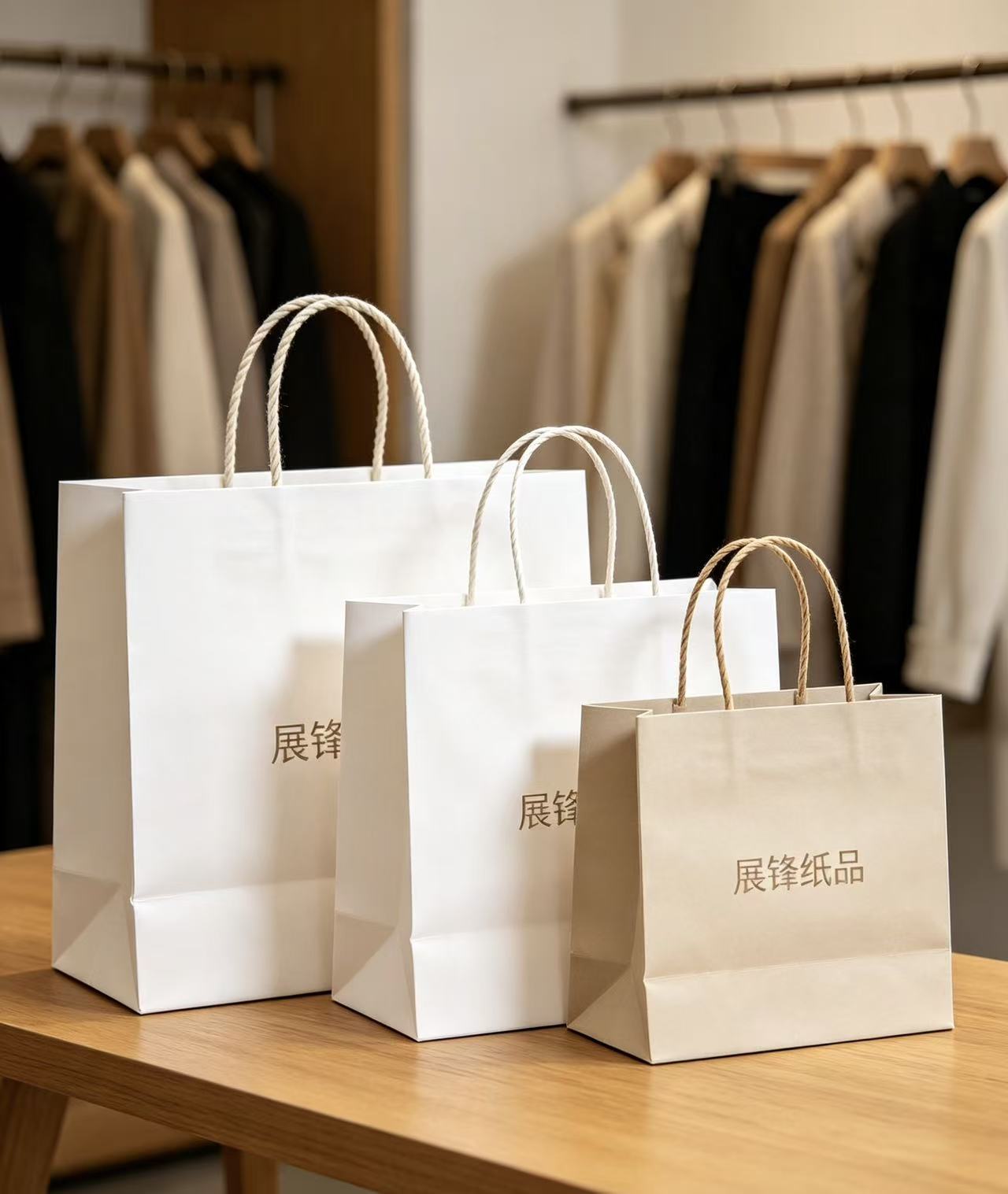 广州服装手提袋定制厂家 | 服装纸袋批发 | 250g白卡纸 | 500个起订 免费打样 广州服装手提袋定制厂家 | 服装纸袋批发 | 250g白卡纸 | 500个起订 免费打样